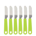 High-quality stainless steel cutlery set with 24 pieces and a sturdy stand.