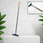 120-degree rotating cleaning brush with wiper for floors