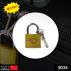 Lock and key set with 30 mm size, ideal for securing important places