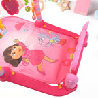 2in1 Baby Kick and Play Piano Gym Mat & Fitness Rack (1 Set)