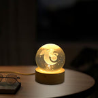 3D Crystal Ball Lamp