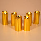 12Pc Golden Candles