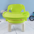 Baby Chair, with Tray Strong and Durable Plastic Chair for Kids/Plastic School Study Chair/Feeding Chair for Kids, Portable High Chair for Kids
