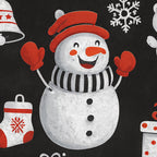 Christmas Theme Decorative Wall Sticker 90x60 cm – (1 Pc)