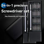 Aluminium 24 in 1 Precision Screwdriver Set, Screwdriver Tool Set (24 Pcs Set)