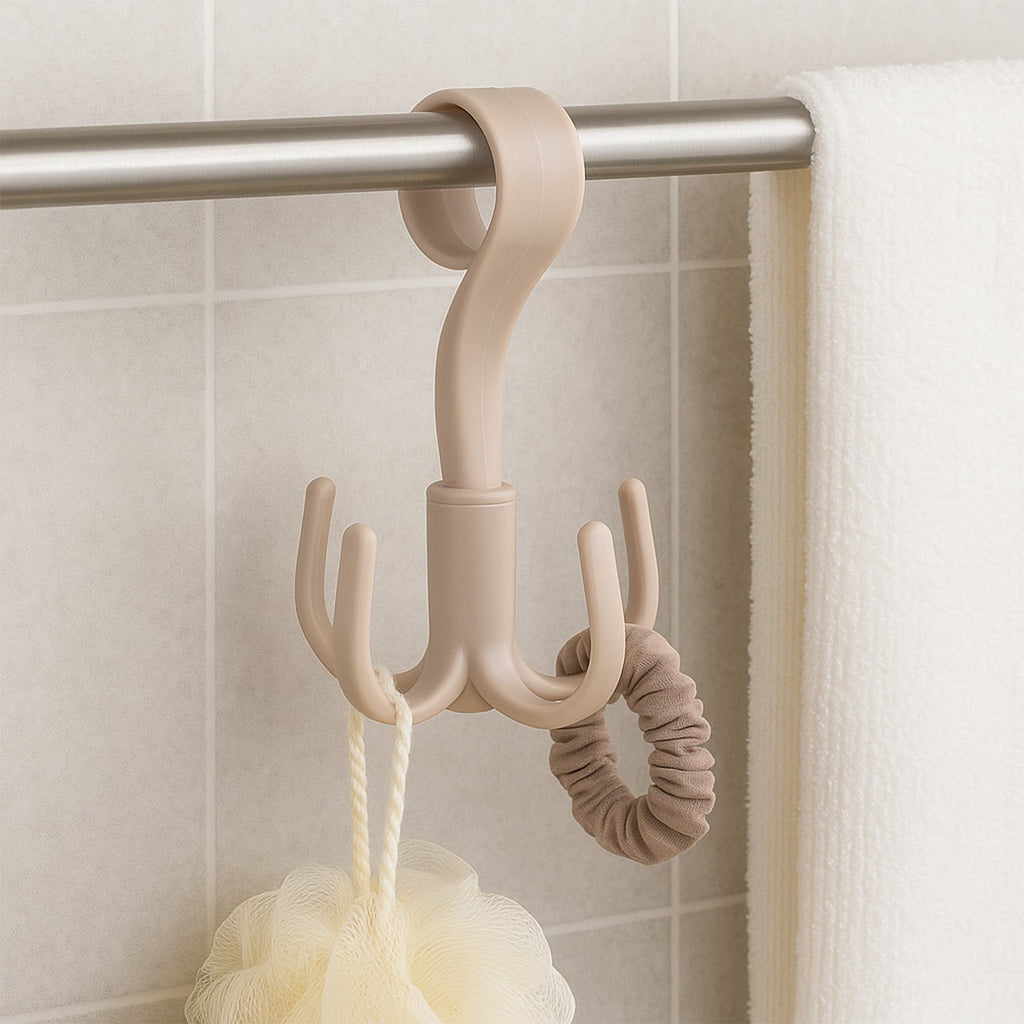 Multi-Use Swivel Hook Rack