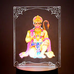 Hanuman Ji 3D Frame with Light