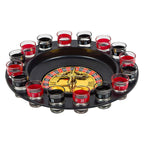 Casino Style Roulette Drinking Game Set