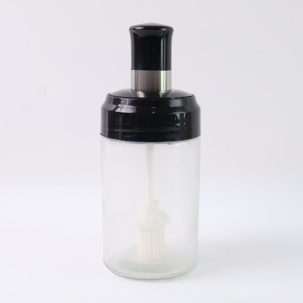 Crystal Drip Silicone Brush Oil Bottle