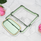 2-in-1 Self-Adhesive Towel Hanger & Soap Holder Stand (1 Pc)