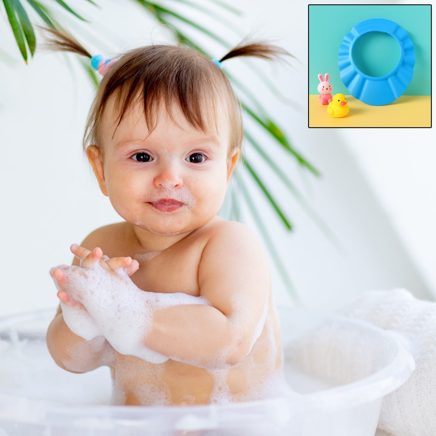 Adjustable Baby Shower Cap / Hat (1 Pc)