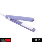 Beauty and Personal Care Professional Ceramic Plate Mini Hair Styler Straightener and Curler