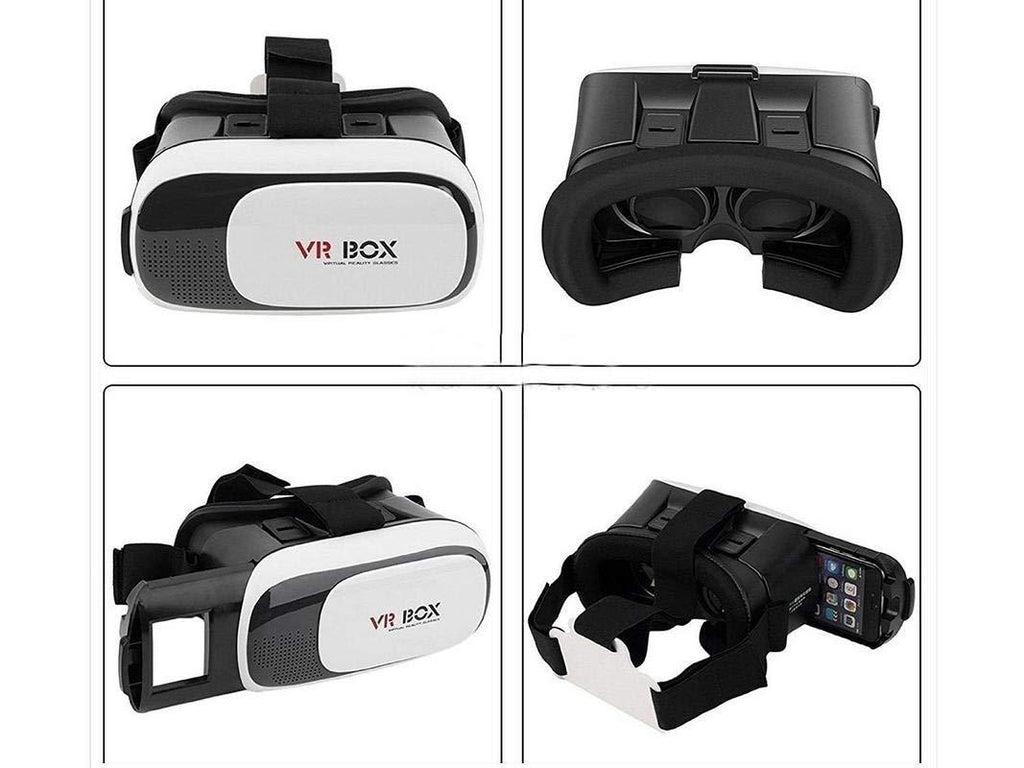 3D virtual reality headset with lens adjustment