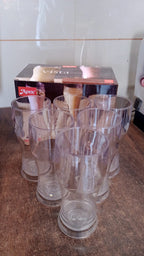 Apex Vista Unbreakable Pitcher Glass Set – 350 ML (Approx) | 6-Piece