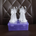 Battery Operated LED Angel Decorative Lights (4 Pc / Set)