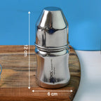 Apex Premium Stainless Steel Baby Feeding Bottle (125 ML / 1 Pc)