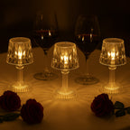 Battery Operated Decorative LED Mini Table Lamp (3 Pc / Set)