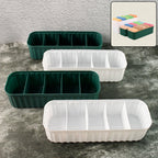 5 Compartments Socks / Handkerchief / Underwear Storage Box Socks Drawer Closet Organizer Storage Boxes (pack of 4)