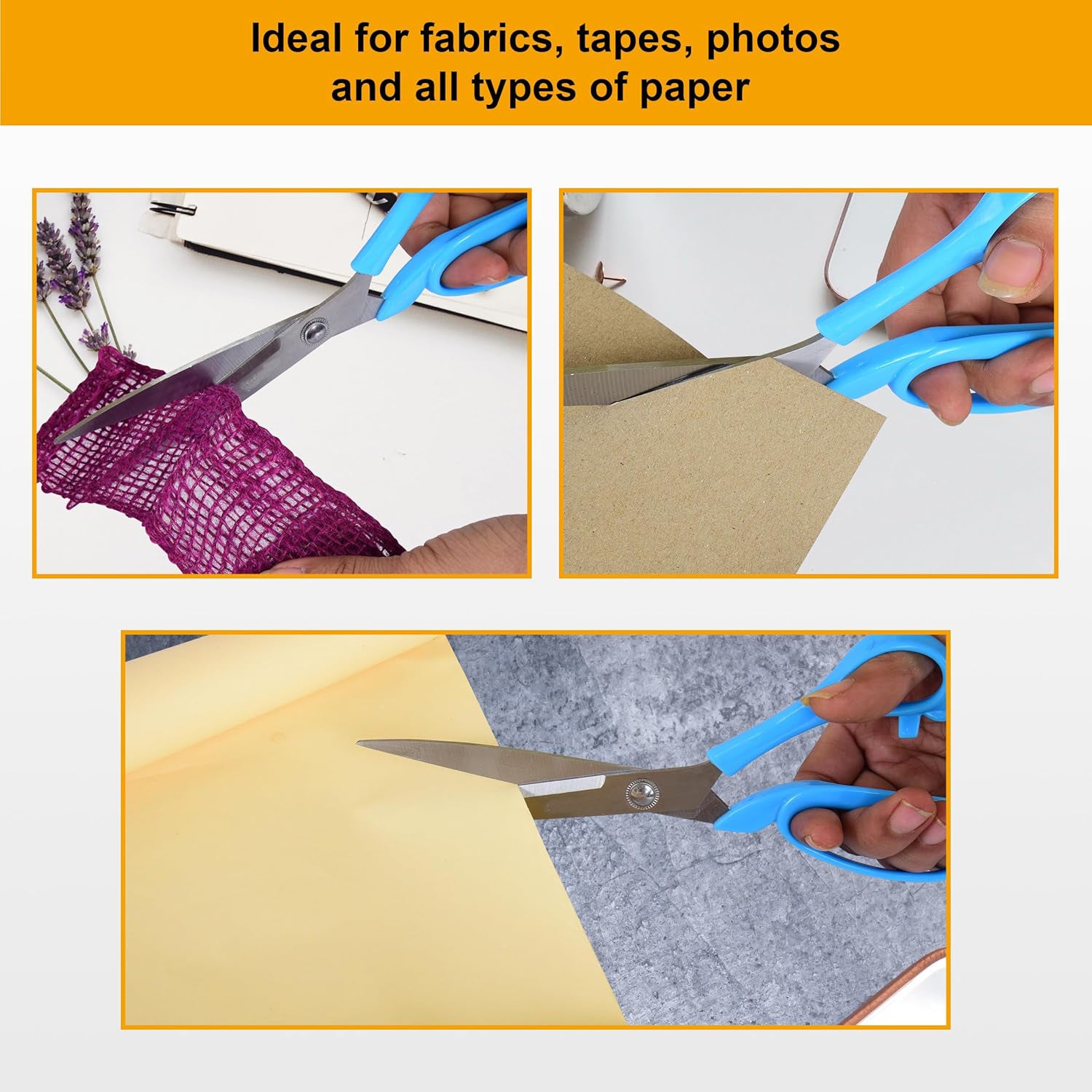 Carbo Titanium Stainless Steel Scissors (10 inch)