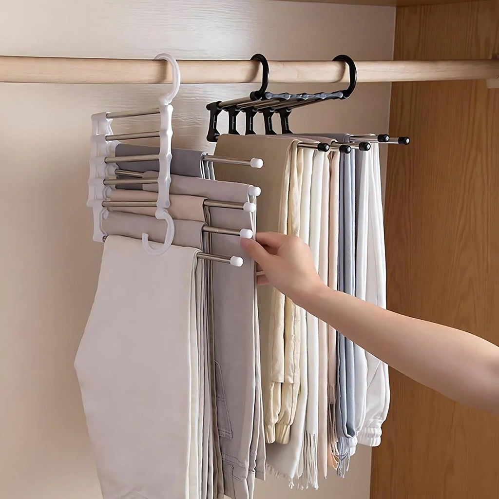 Adjustable Big Trouser Pants Hanger Organizer