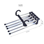 Adjustable Big Trouser Pants Hanger Organizer