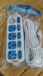 8 socket Heavy Duty Power Extension Board (10 mtr. / 1 Pc)