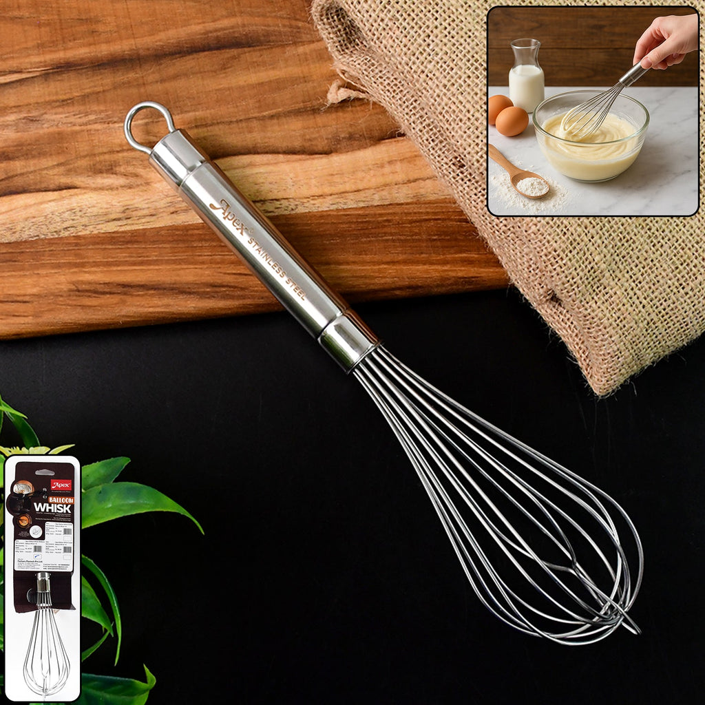Apex Stainless Steel Small Hand Whisk