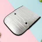 Car Windshield Sun Shade, Blocks UV Rays Sun Visor Protector, Keeps Your Vehicle Cool Sunshade for Cars, SUVs, Trucks, and Vans (107×45 Cm)